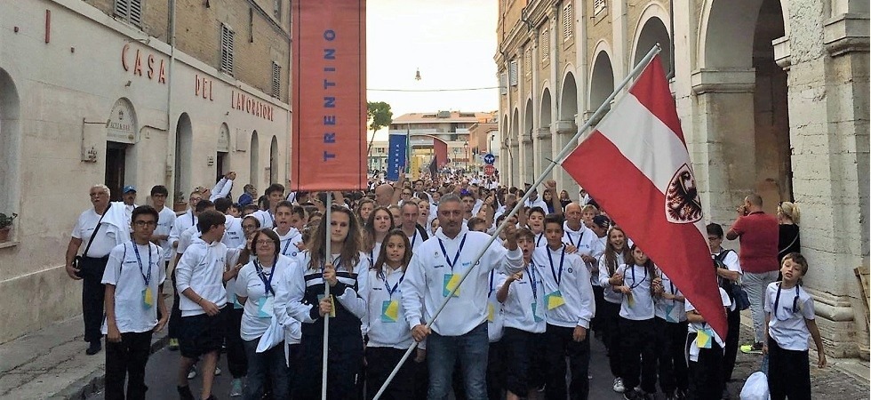 La delegazione del Trentino La delegazione del Trentino